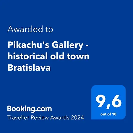 Pikachu's Gallery - Historical Old Town Apartman Pozsony